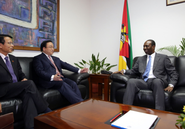 ການເຈລະຈາລະຫວ່າງຫວຽດນາມ-ໂມຊຳບິກ